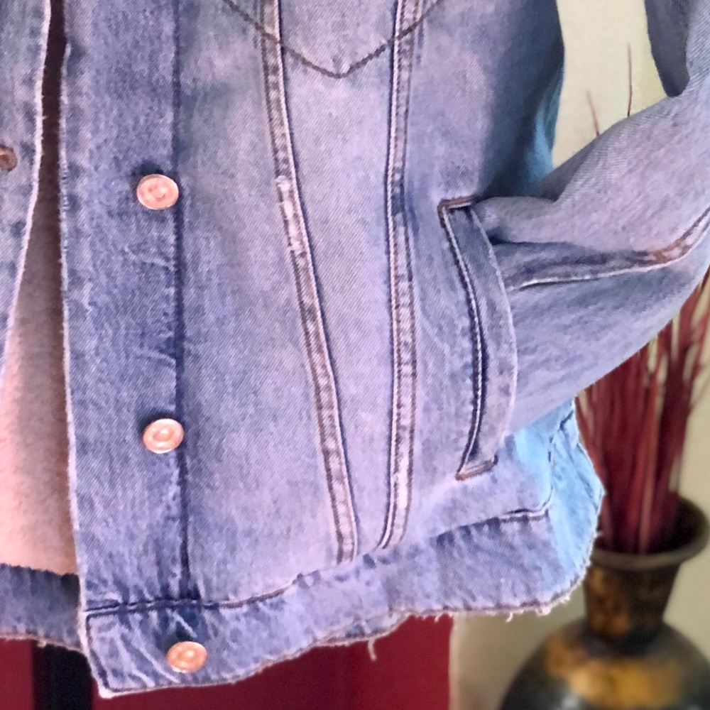 Zara Oversized Denim Jean Jacket - Picture 5 of 12